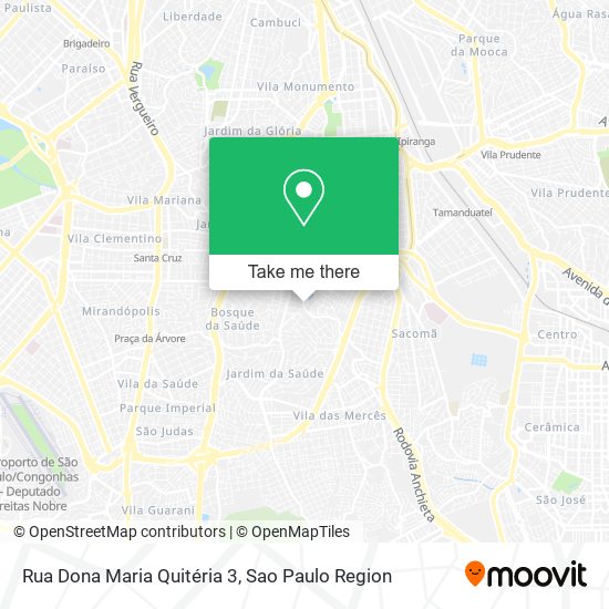 Rua Dona Maria Quitéria 3 map