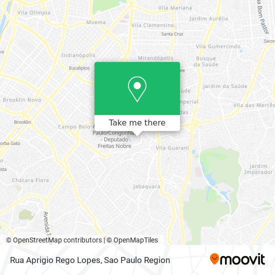 Rua Aprigio Rego Lopes map