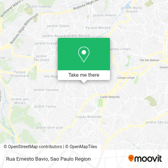 Rua Ernesto Bavio map