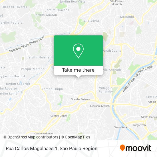 Rua Carlos Magalhães 1 map