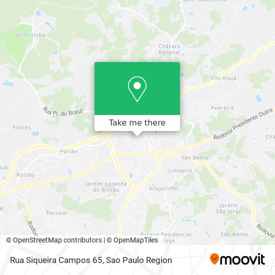 Rua Siqueira Campos 65 map
