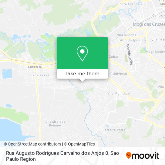 Mapa Rua Augusto Rodrigues Carvalho dos Anjos 0