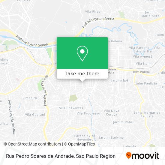 Rua Pedro Soares de Andrade map