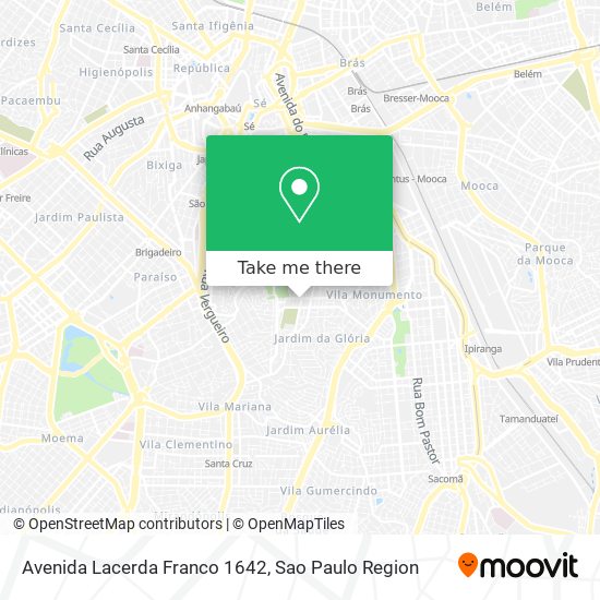 Avenida Lacerda Franco 1642 map