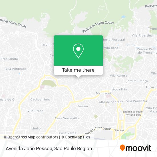 Avenida João Pessoa map