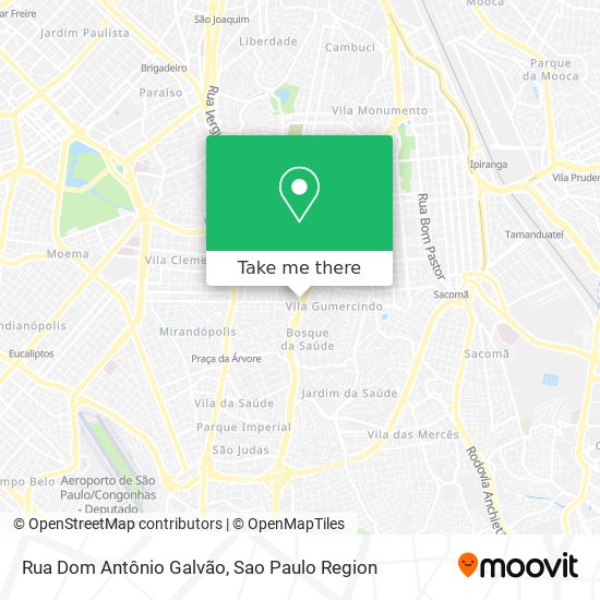 Rua Dom Antônio Galvão map
