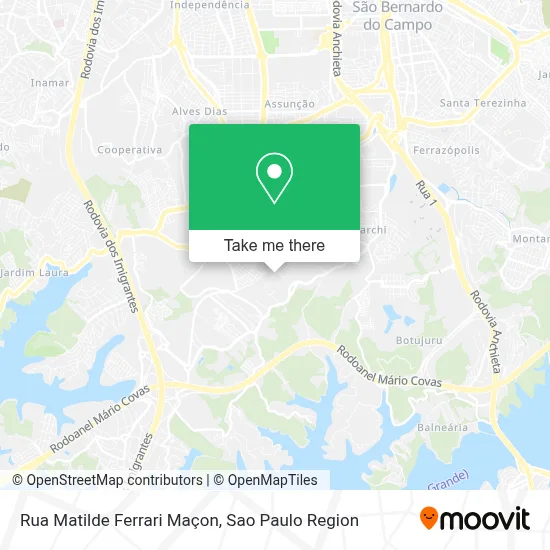 Rua Matilde Ferrari Maçon map