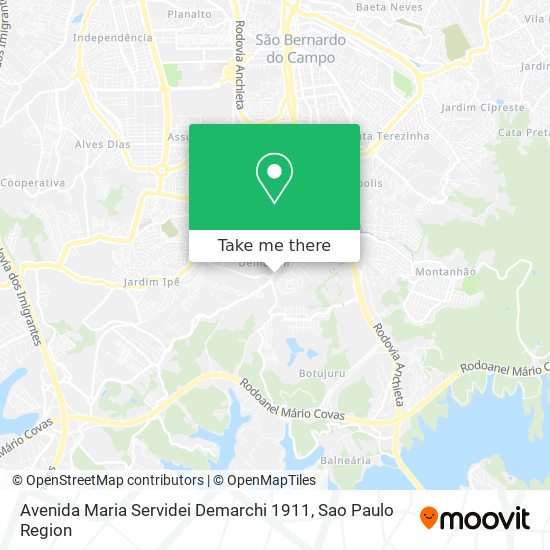 Avenida Maria Servidei Demarchi 1911 map