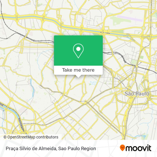 Praça Silvio de Almeida map