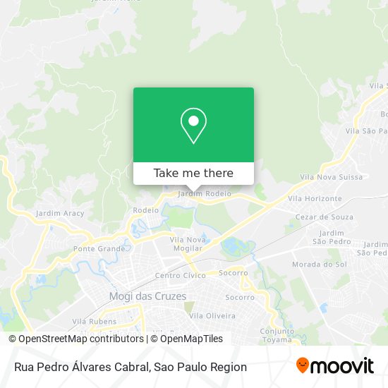 Rua Pedro Álvares Cabral map