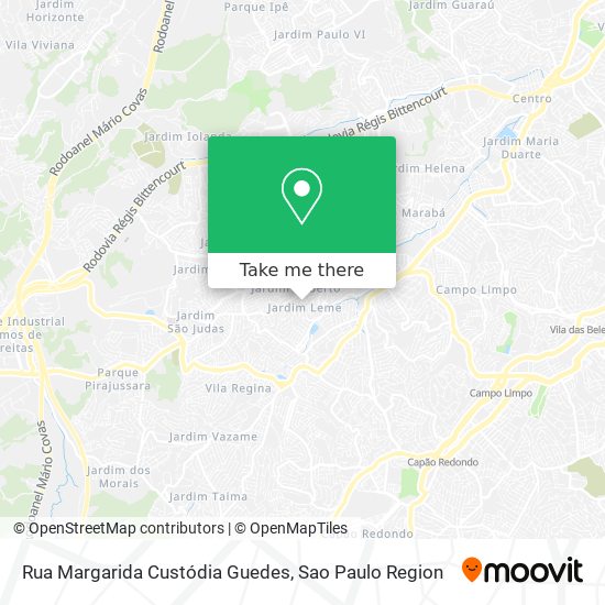 Rua Margarida Custódia Guedes map