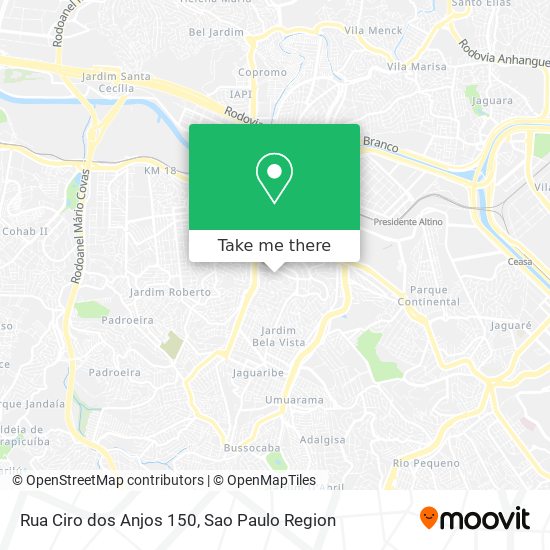 Rua Ciro dos Anjos 150 map