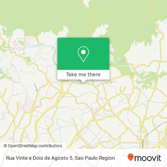 Rua Vinte e Dois de Agosto 5 map