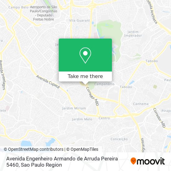 Avenida Engenheiro Armando de Arruda Pereira 5460 map