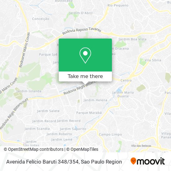 Avenida Felício Baruti 348/354 map