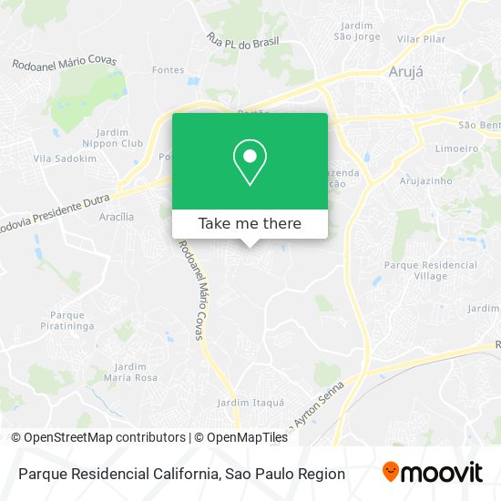 Parque Residencial California map