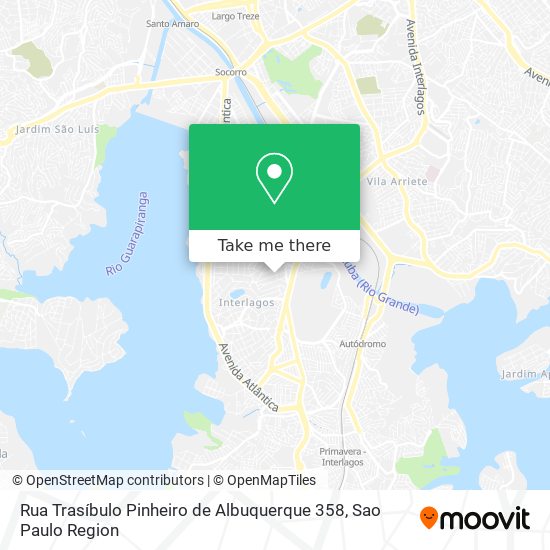 Rua Trasíbulo Pinheiro de Albuquerque 358 map