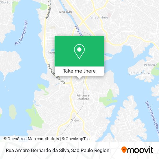 Rua Amaro Bernardo da Silva map