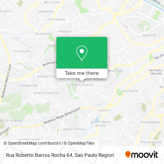Rua Roberto Barros Rocha 64 map