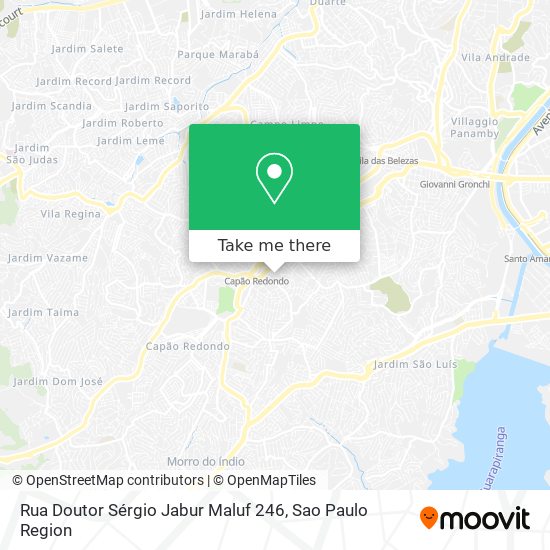 Rua Doutor Sérgio Jabur Maluf 246 map