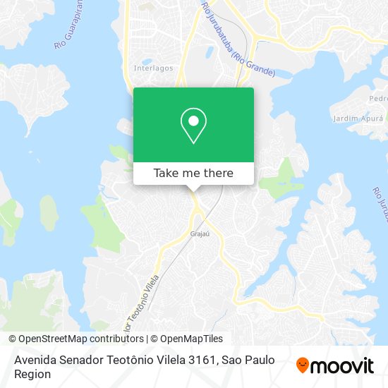 Avenida Senador Teotônio Vilela 3161 map
