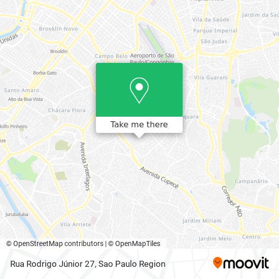 Rua Rodrigo Júnior 27 map