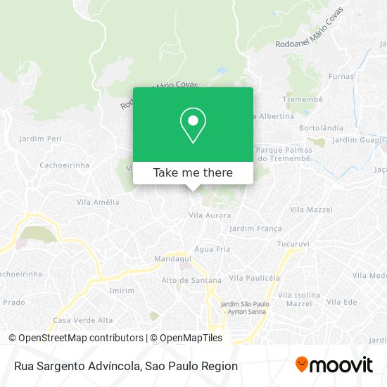 Rua Sargento Advíncola map