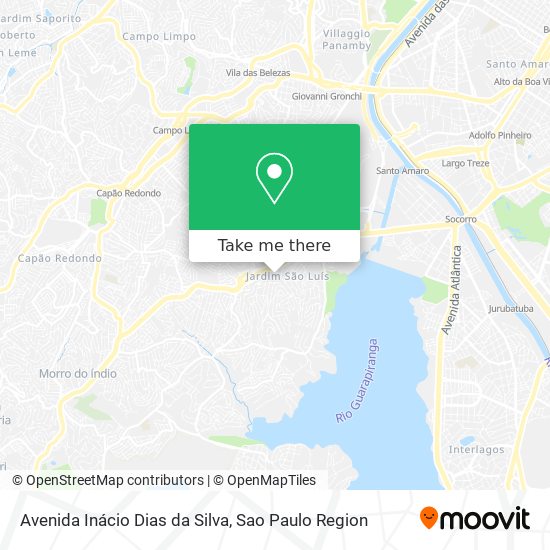 Mapa Avenida Inácio Dias da Silva