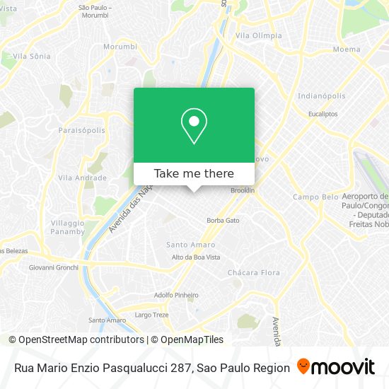 Mapa Rua Mario Enzio Pasqualucci 287