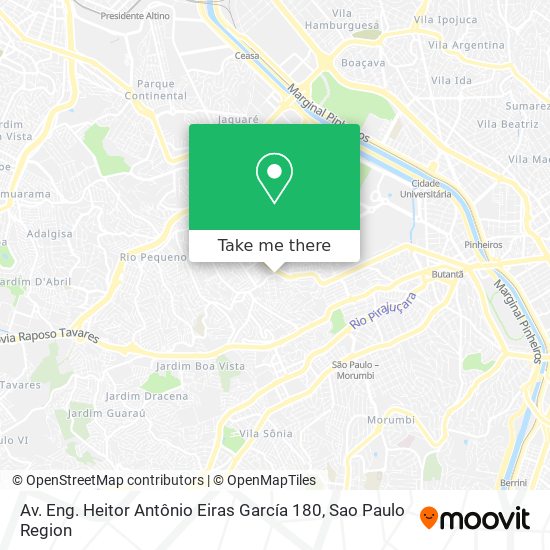 Av. Eng. Heitor Antônio Eiras García 180 map