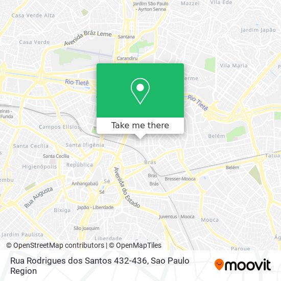 Rua Rodrigues dos Santos 432-436 map