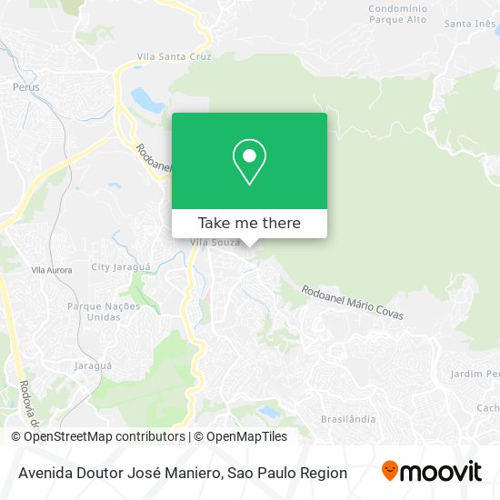 Avenida Doutor José Maniero map