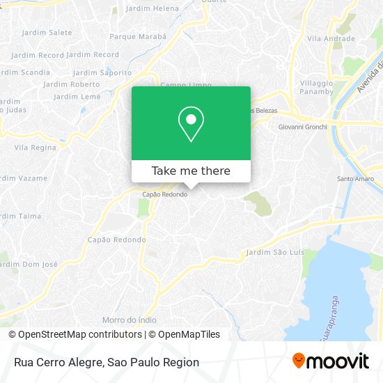 Rua Cerro Alegre map