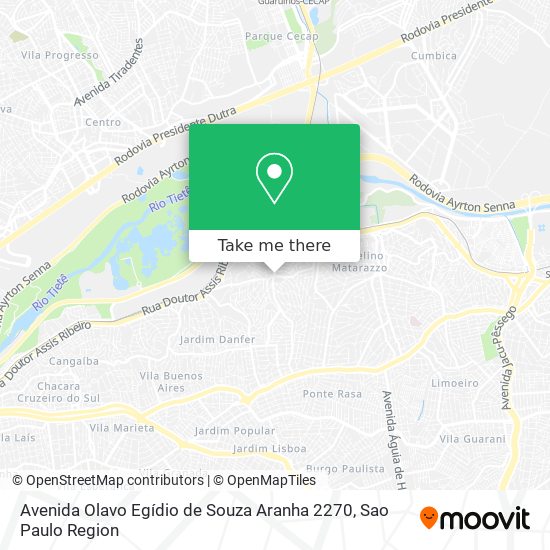 Avenida Olavo Egídio de Souza Aranha 2270 map