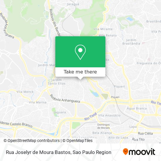 Rua Joselyr de Moura Bastos map