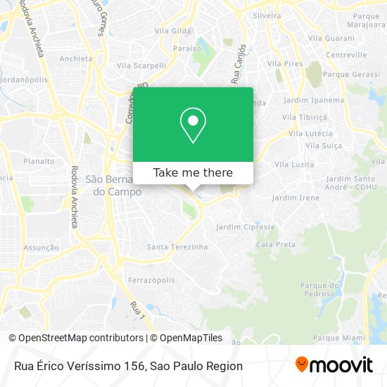 Rua Érico Veríssimo 156 map