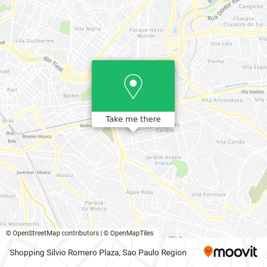 Mapa Shopping Silvio Romero Plaza