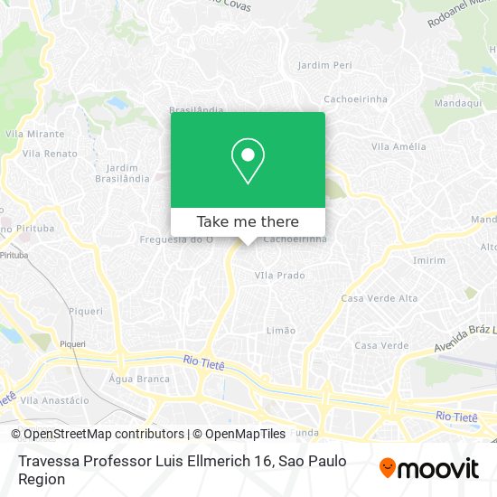 Travessa Professor Luis Ellmerich 16 map