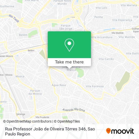 Mapa Rua Professor João de Oliveira Tôrres 346