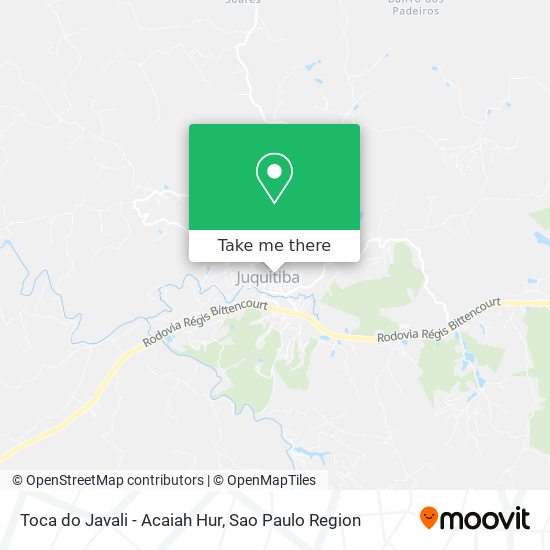 Toca do Javali - Acaiah Hur map