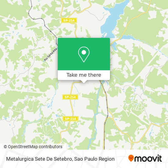 Metalurgica Sete De Setebro map