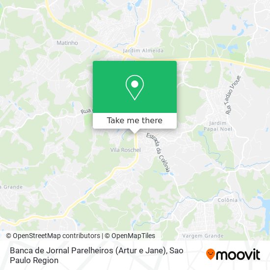 Banca de Jornal Parelheiros (Artur e Jane) map