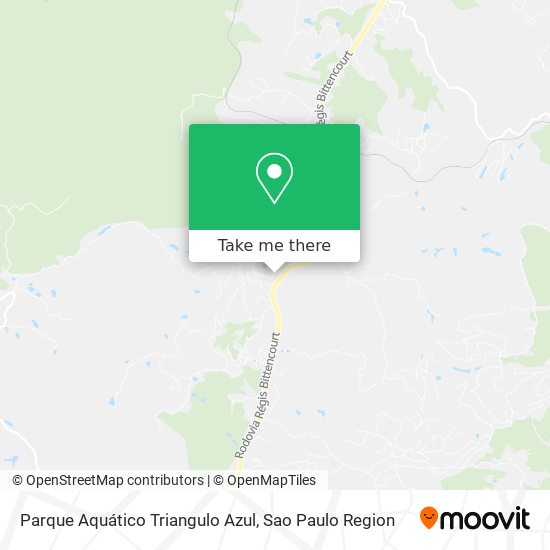 Parque Aquático Triangulo Azul map