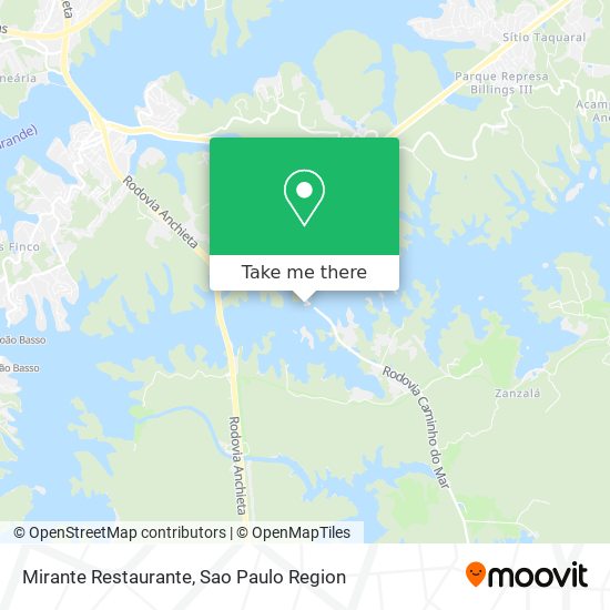 Mirante Restaurante map