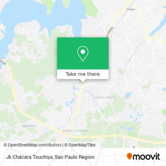 Jk Chácara Tsuchiya map