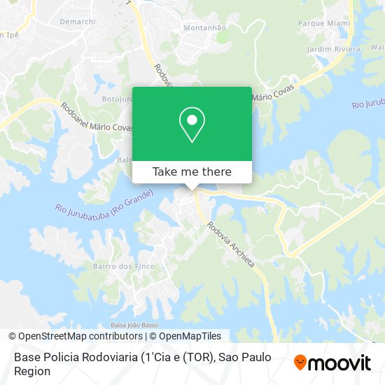 Base Policia Rodoviaria (1'Cia e (TOR) map