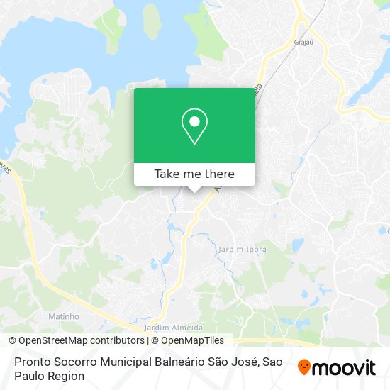 Pronto Socorro Municipal Balneário São José map