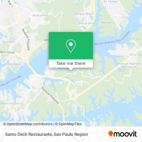 Santo Deck Restaurante map