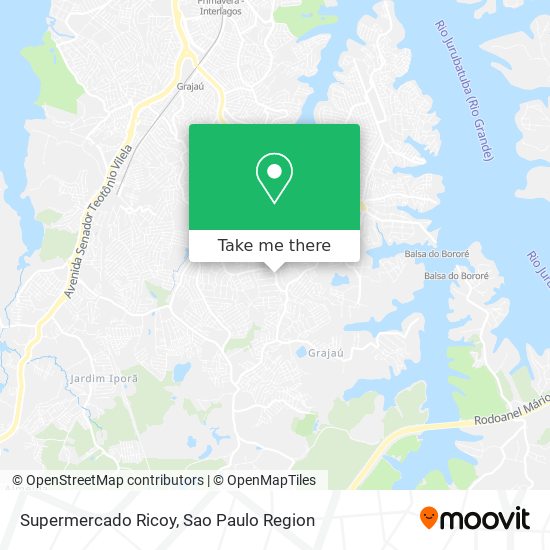 Supermercado Ricoy map