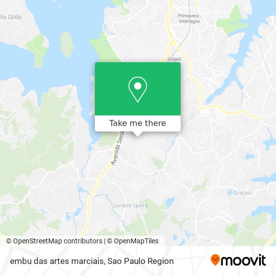 embu das artes marciais map